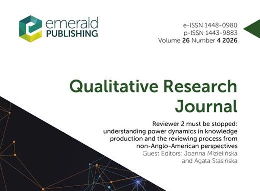 Special issue „Reviewer 2 Must Be Stopped” in the Qualitative Research Journal